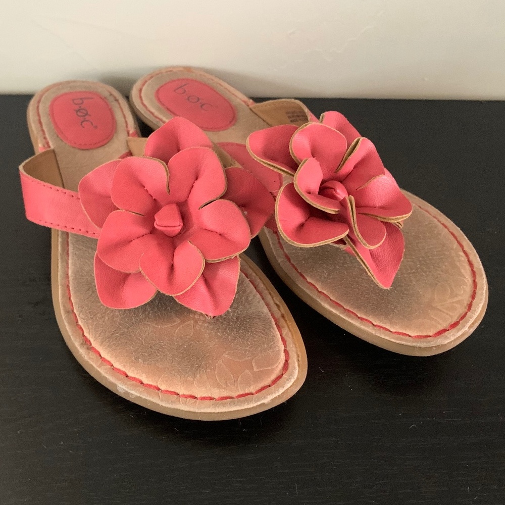 Bøc Pink Floral Sandals